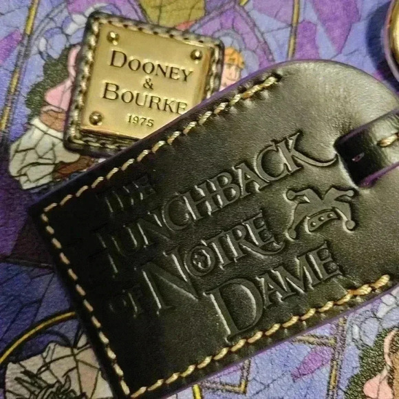 NWOT Dooney & Bourke Disney 25th Anniversary Hunchback Of Norte Dame Tote Purse - Picture 10 of 15